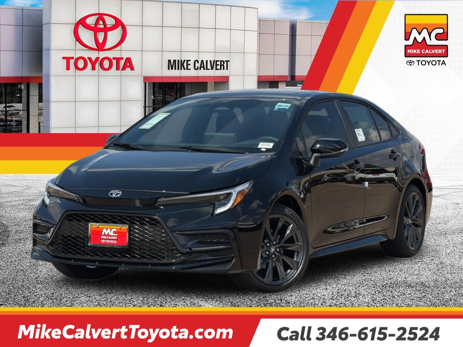 Inked 2027 Toyota Corolla Sedan Front-Wheel Drive Continuously Variable Transmission