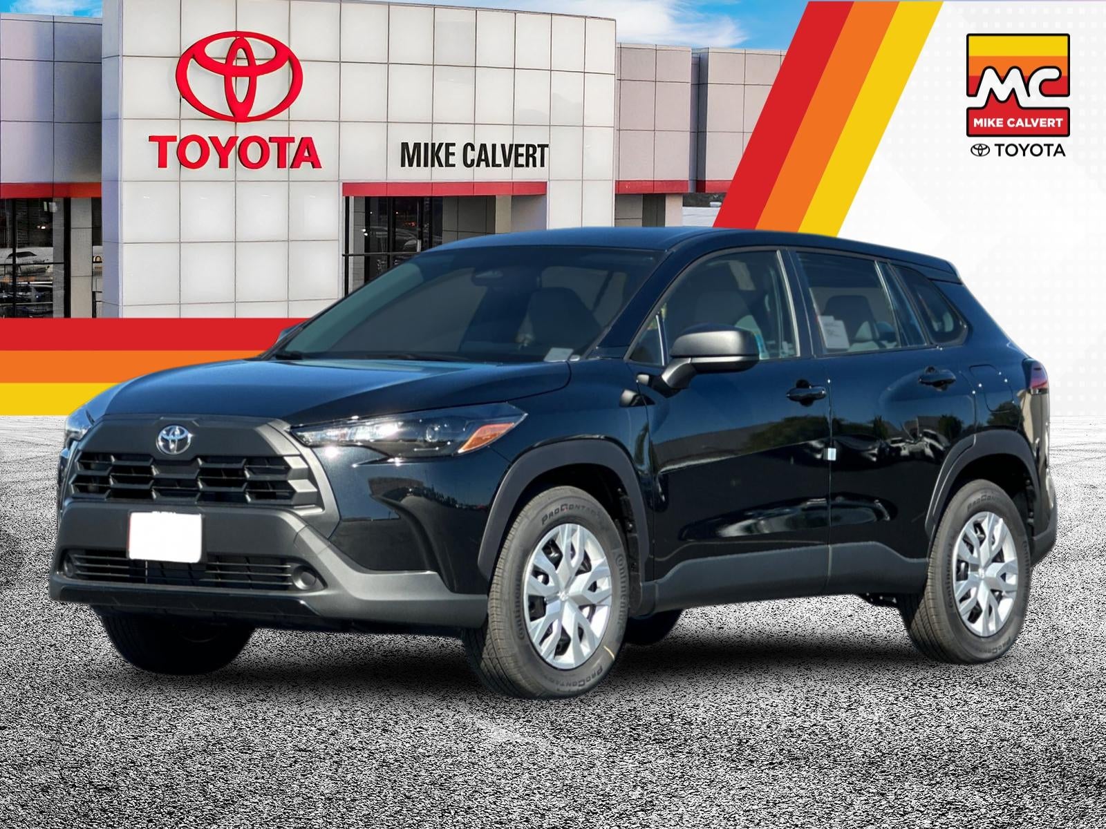 Jet Black 2026 Toyota Corolla Cross SUV / Crossover Front-Wheel Drive Continuously Variable Transmission
