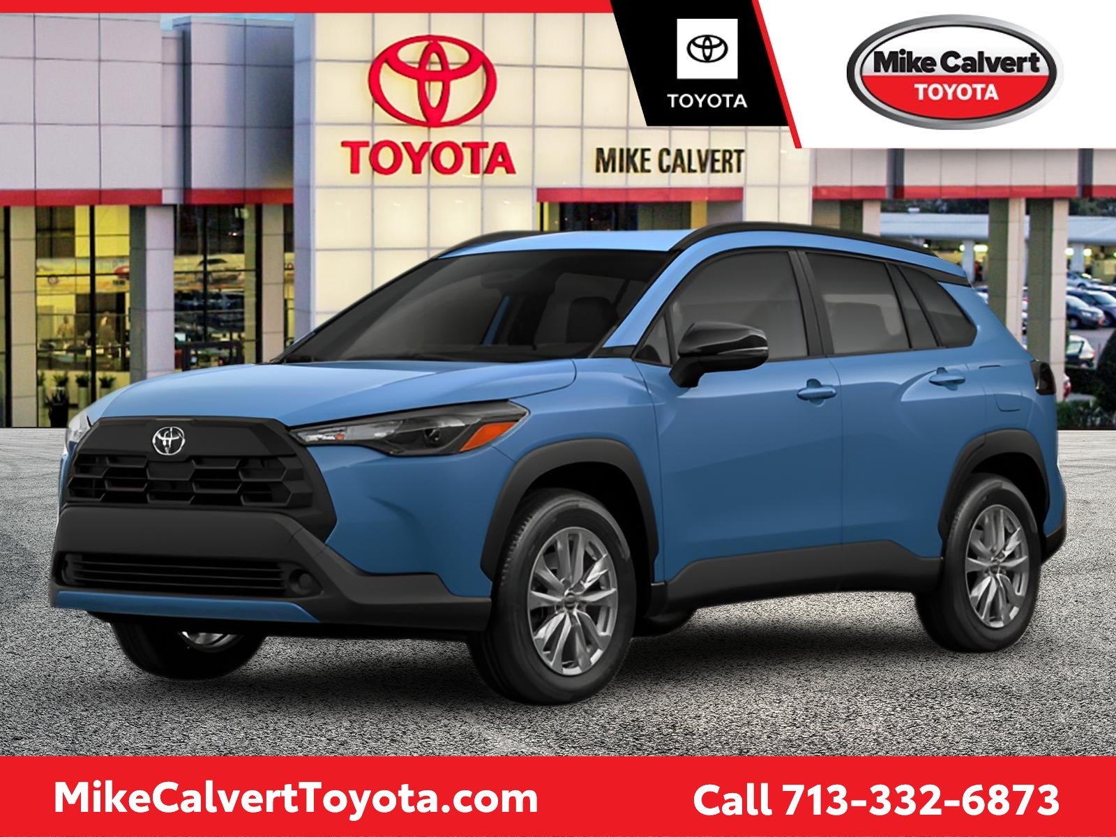 Cavalry Blue 2026 Toyota Corolla Cross SUV / Crossover Front-Wheel Drive Continuously Variable Transmission
