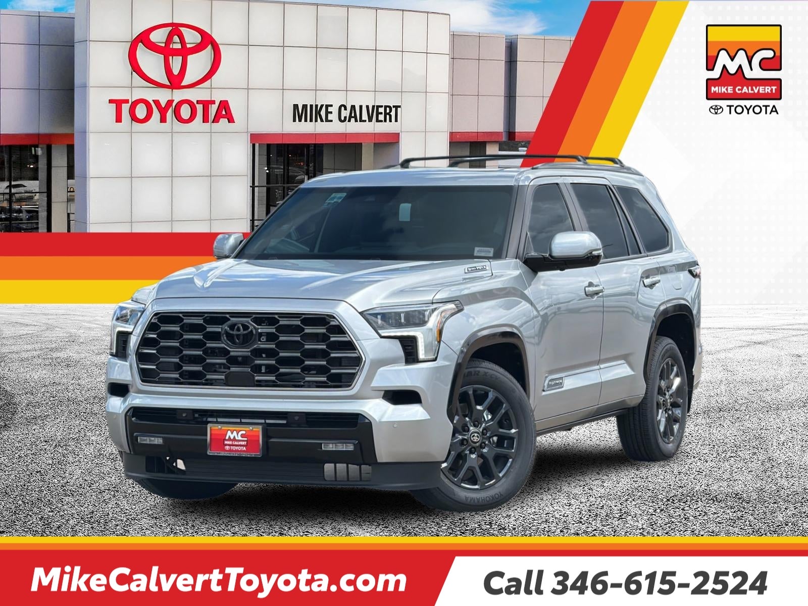 Celestial Silver Metallic 2026 Toyota Sequoia SUV / Crossover Four-Wheel Drive Automatic