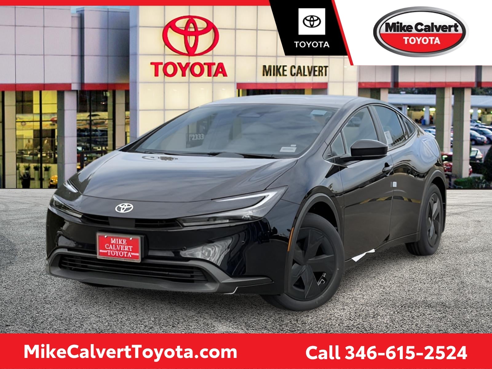 Red 2026 Toyota Prius Hatchback Front-Wheel Drive Continuously Variable Transmission