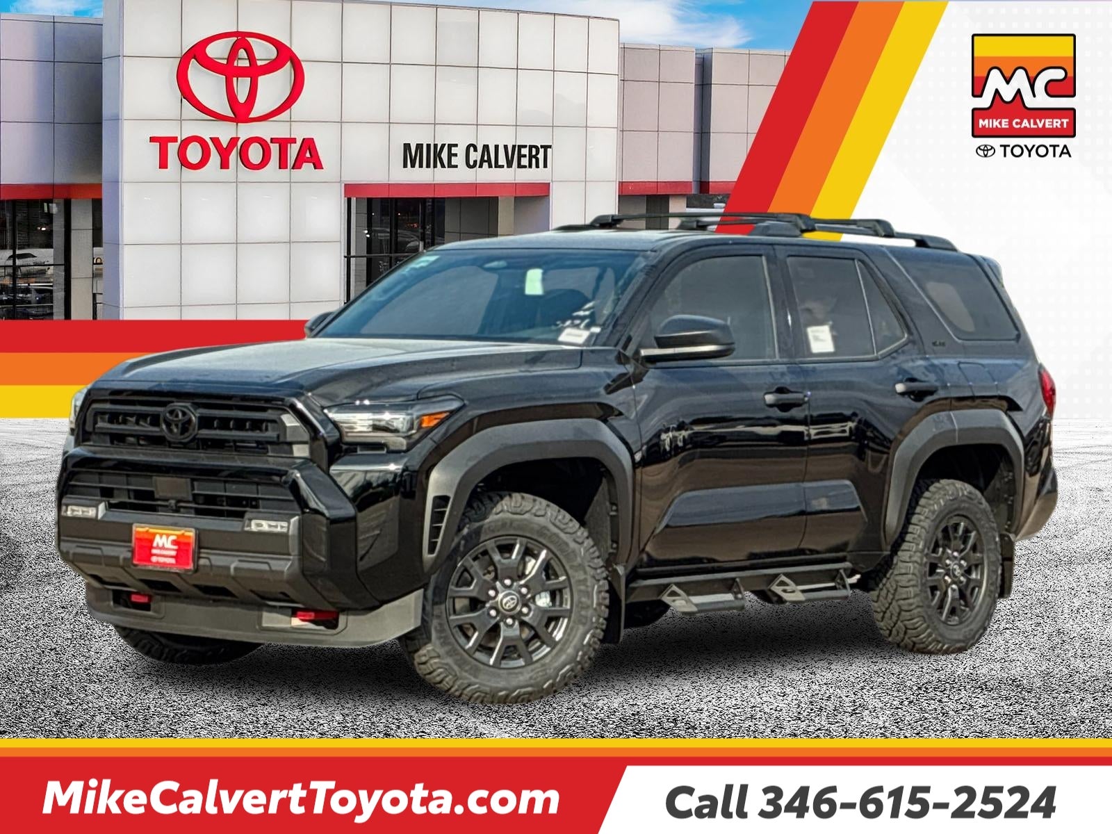 Black 2026 Toyota 4Runner SUV / Crossover Four-Wheel Drive 8-Speed Automatic