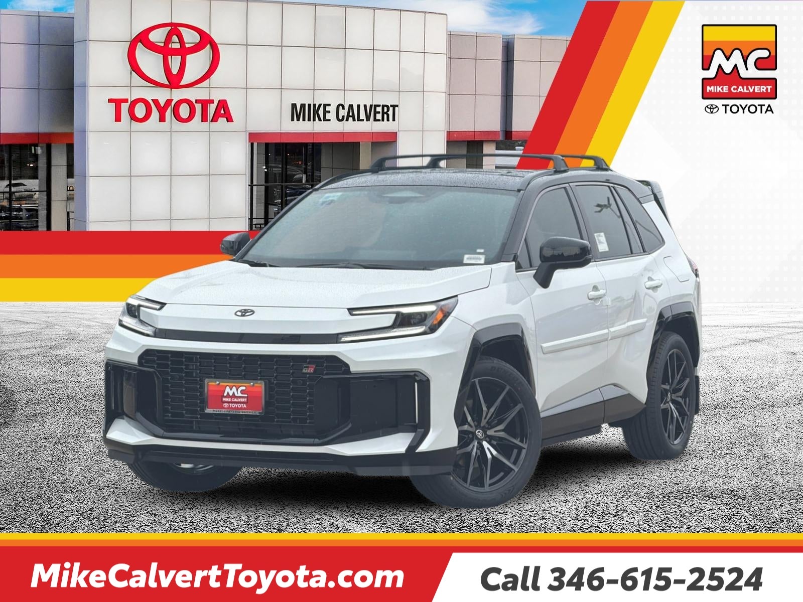 Wind Chill Pearl With Midnight Black Metallic Roof 2026 Toyota RAV4 Plug-in Hybrid SUV / Crossover  Continuously Variable Transmission