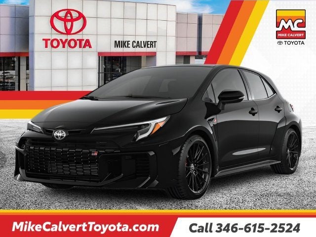 Black 2026 Toyota GR Corolla Hatchback All-Wheel Drive 6-Speed Manual