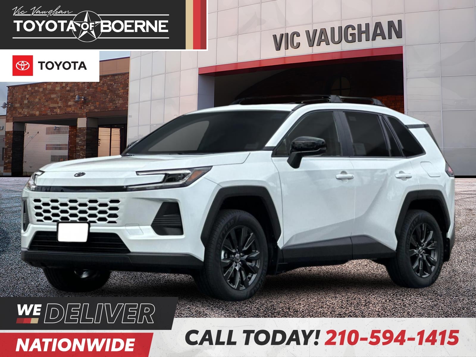 White (Wind Chill Pearl) 2026 Toyota RAV4 SUV / Crossover Front-Wheel Drive Continuously Variable Transmission