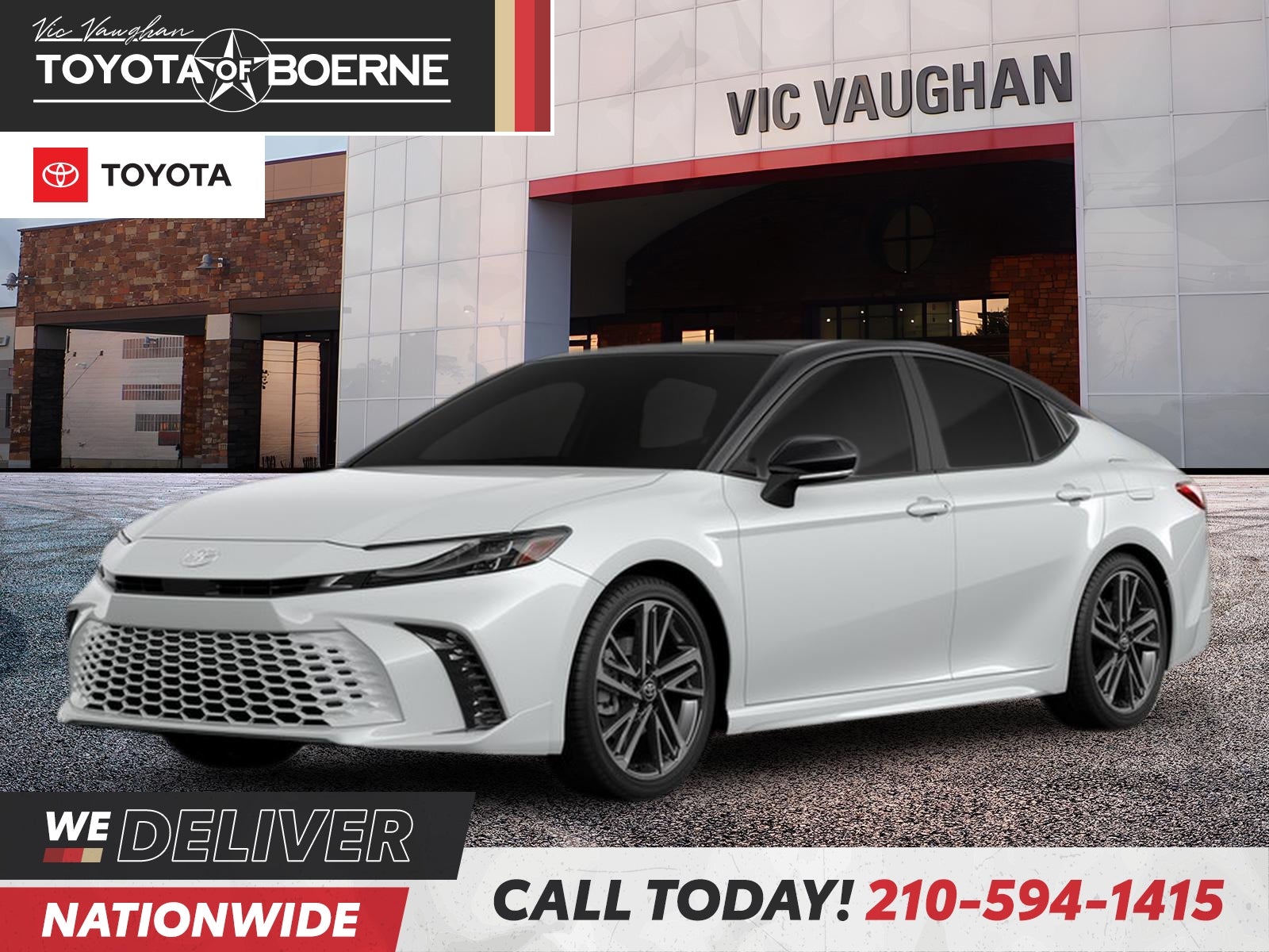Wind Chill Pearl With Midnight Black Metallic Roof 2026 Toyota Camry Sedan Front-Wheel Drive Continuously Variable Transmission