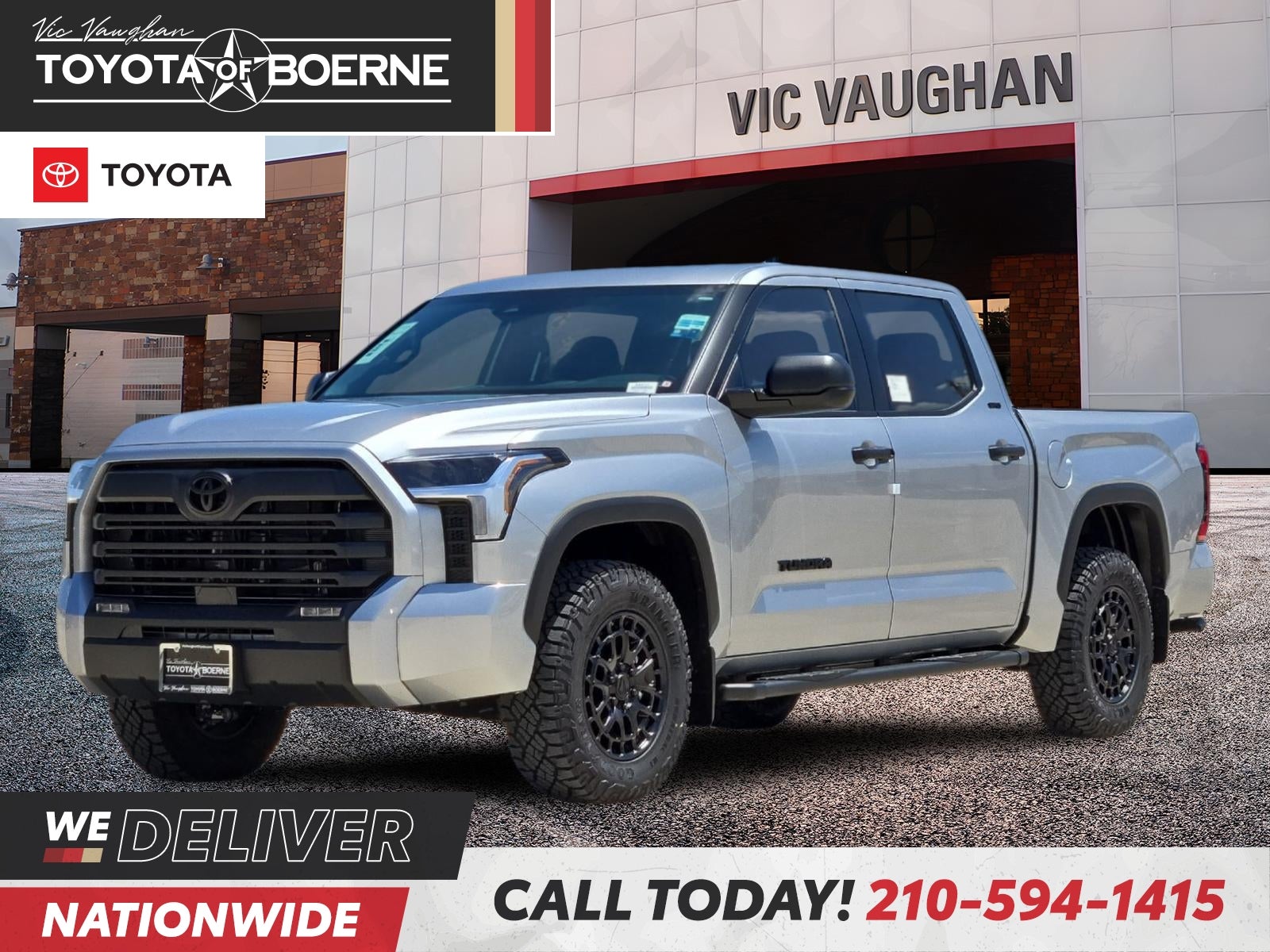 Celestial Silver Metallic 2026 Toyota Tundra Pickup Truck Four-Wheel Drive Automatic