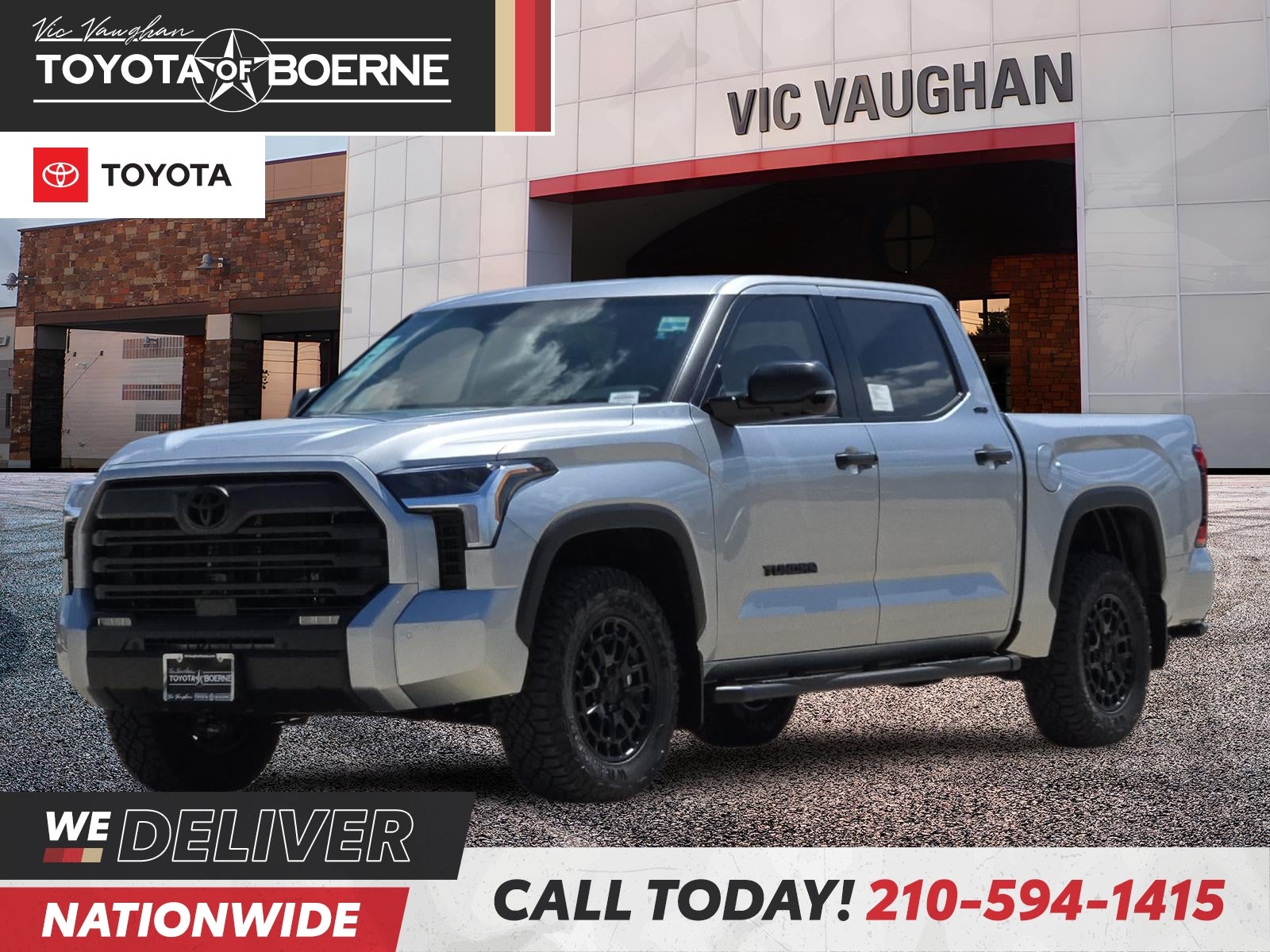 Celestial Silver Metallic 2026 Toyota Tundra Pickup Truck Four-Wheel Drive Automatic