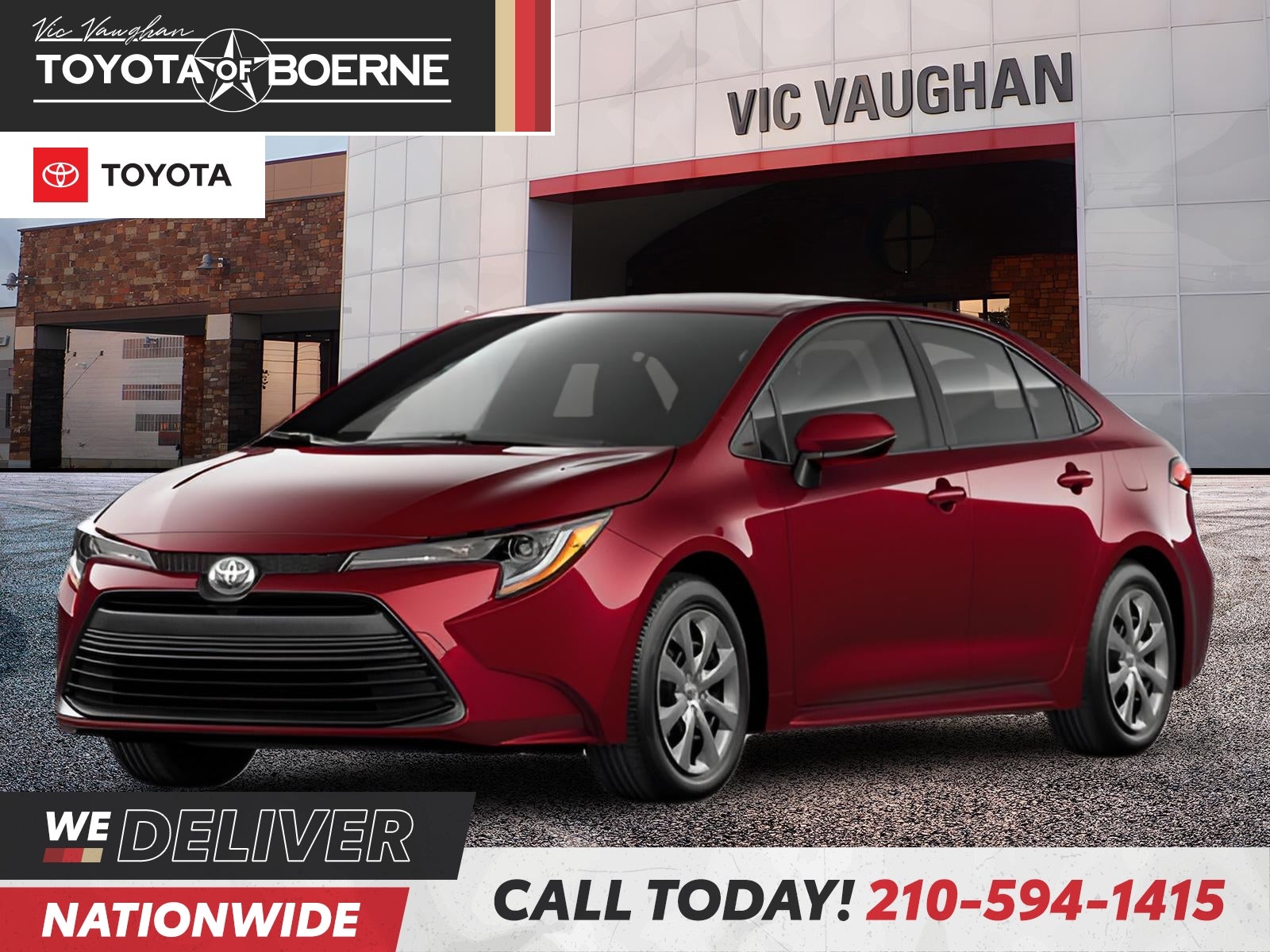 Red (Ruby Flare Pearl) 2027 Toyota Corolla Sedan Front-Wheel Drive Continuously Variable Transmission