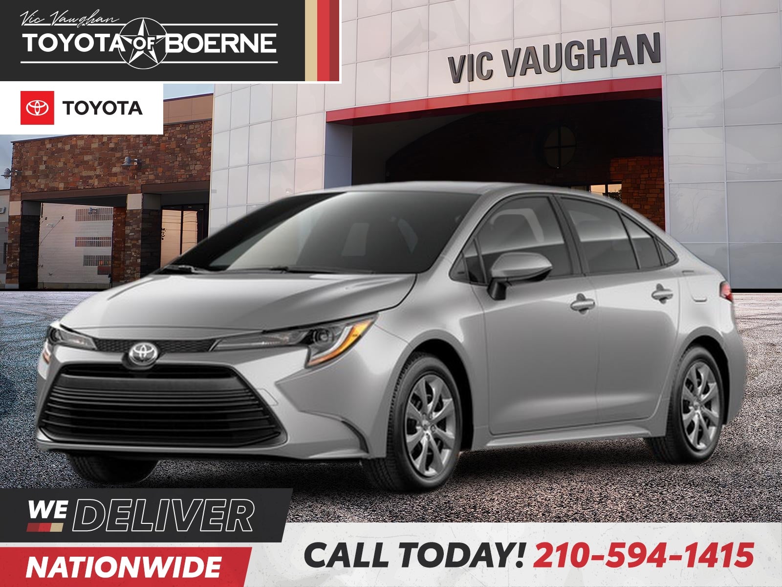 Classic Silver Metallic 2026 Toyota Corolla Sedan Front-Wheel Drive Continuously Variable Transmission