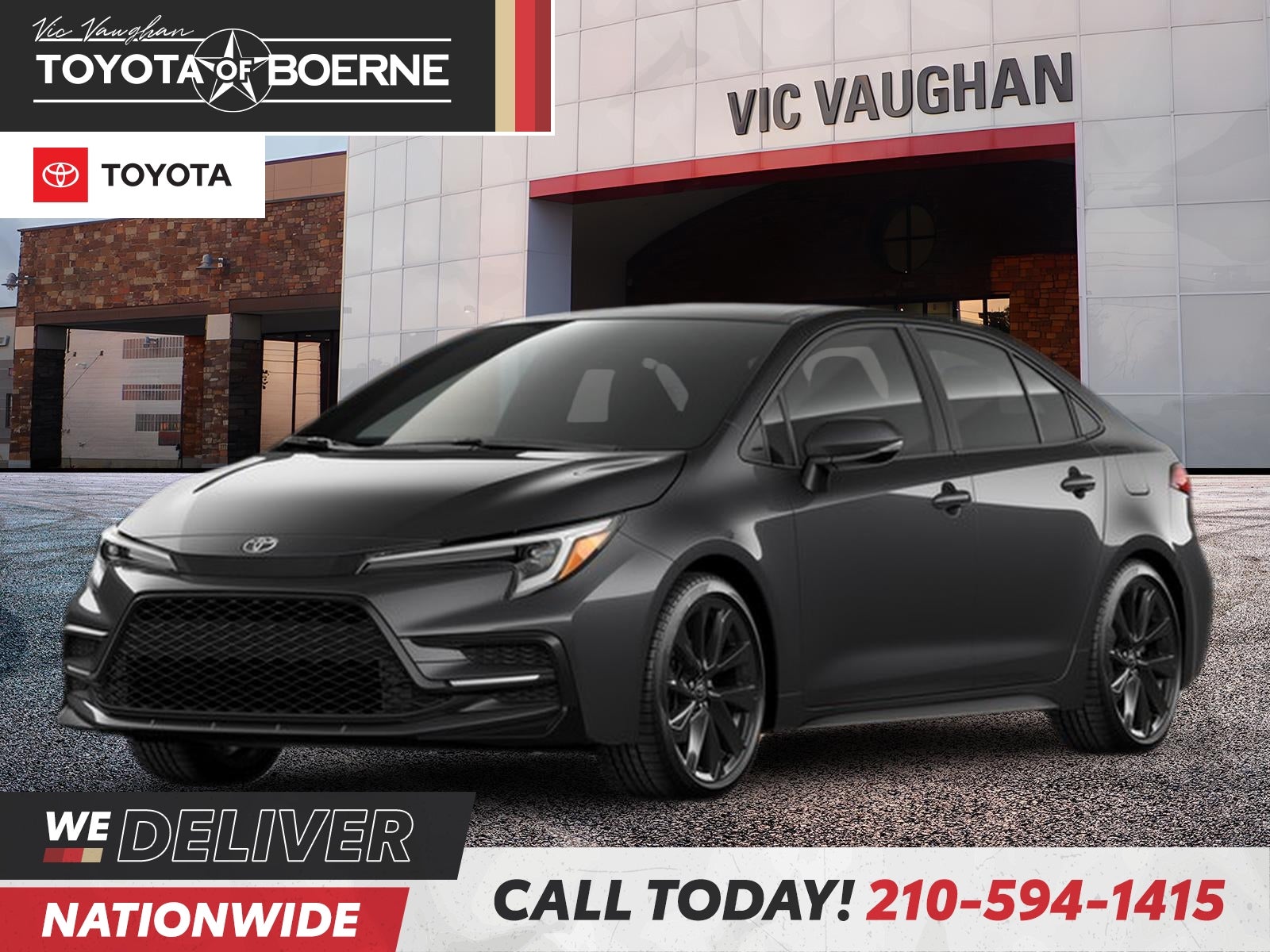 Underground 2026 Toyota Corolla Sedan Front-Wheel Drive Continuously Variable Transmission