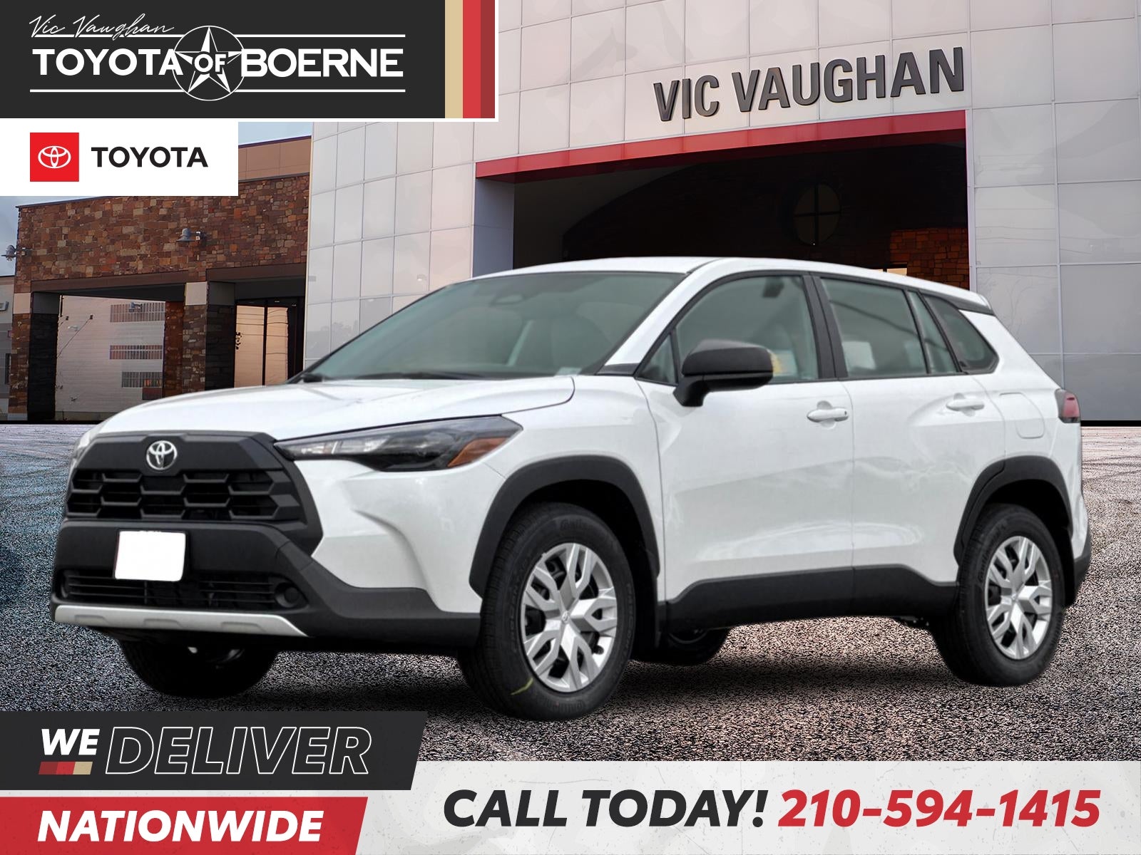White (Wind Chill Pearl) 2026 Toyota Corolla Cross SUV / Crossover Front-Wheel Drive Continuously Variable Transmission