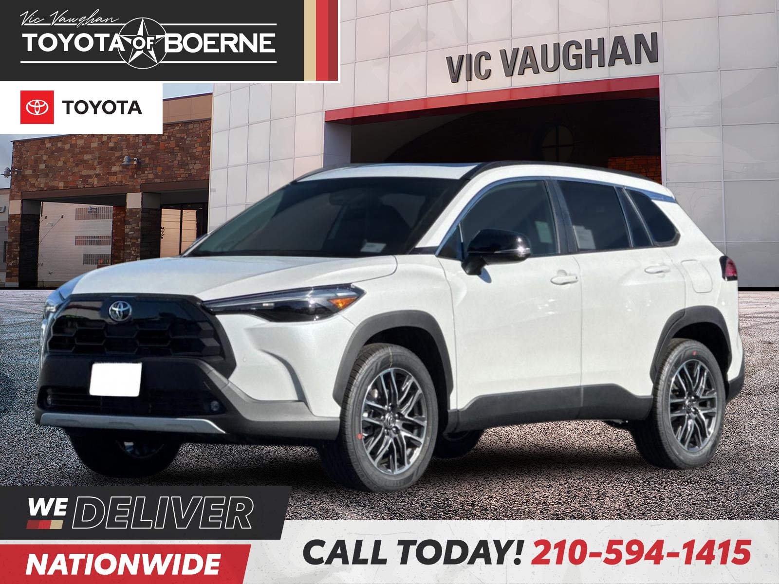 White (Wind Chill Pearl) 2026 Toyota Corolla Cross SUV / Crossover Front-Wheel Drive Continuously Variable Transmission
