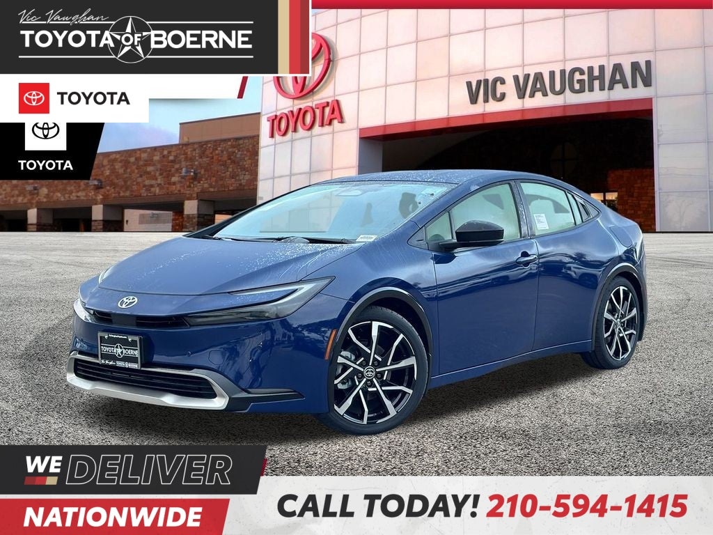 Reservoir Blue 2026 Toyota Prius Plug-In Hybrid Hatchback Front-Wheel Drive Continuously Variable Transmission