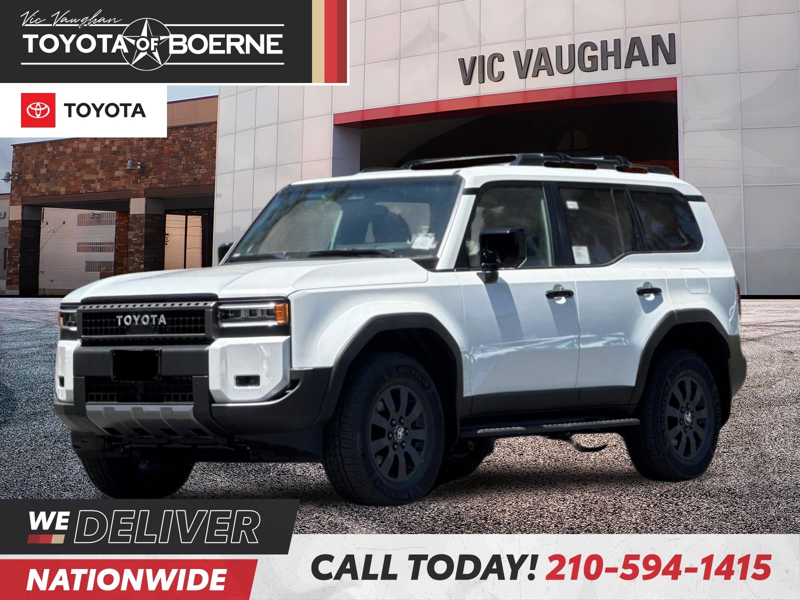 White (Wind Chill Pearl) 2027 Toyota Land Cruiser SUV / Crossover  8-Speed Automatic