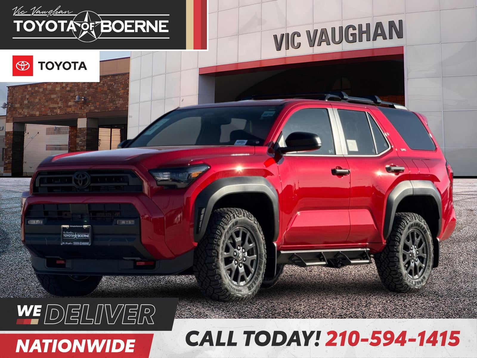 Supersonic Red 2026 Toyota 4Runner SUV / Crossover Four-Wheel Drive 8-Speed Automatic