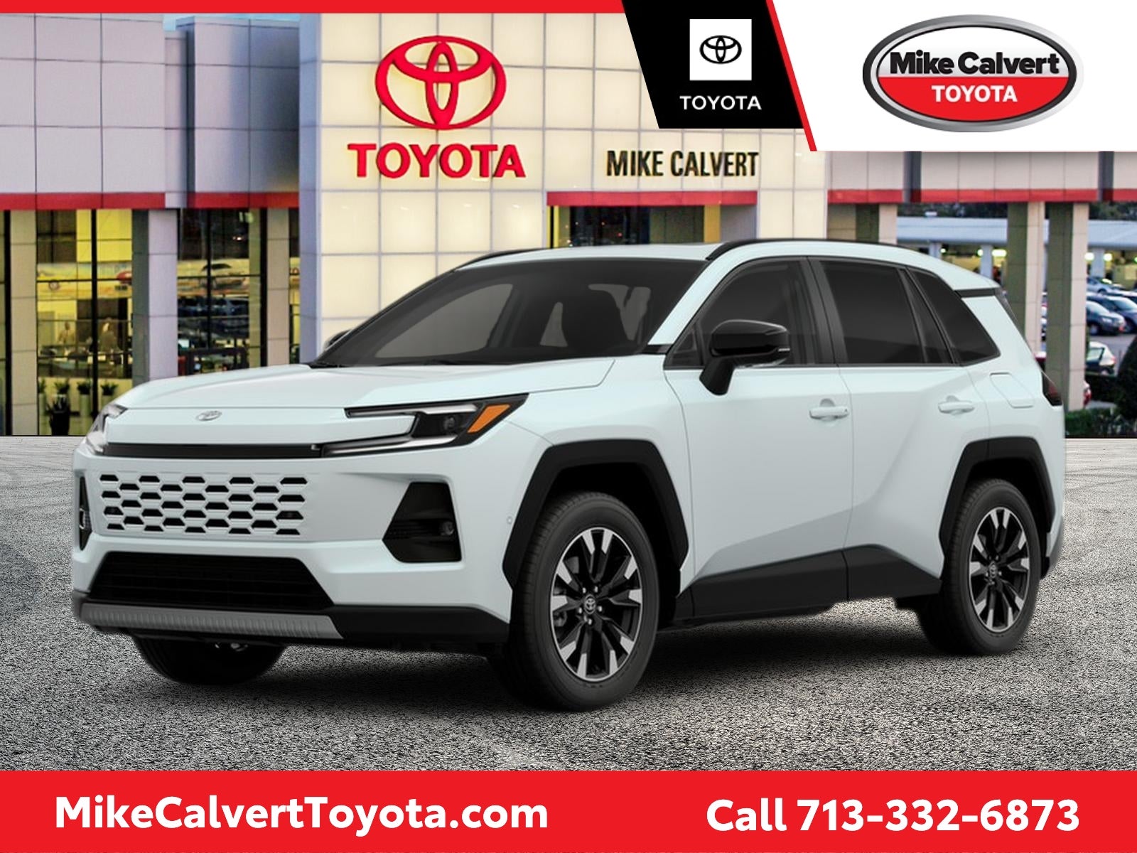 White (Wind Chill Pearl) 2026 Toyota RAV4 Limited AWD SUV / Crossover All-Wheel Drive Continuously Variable Transmission