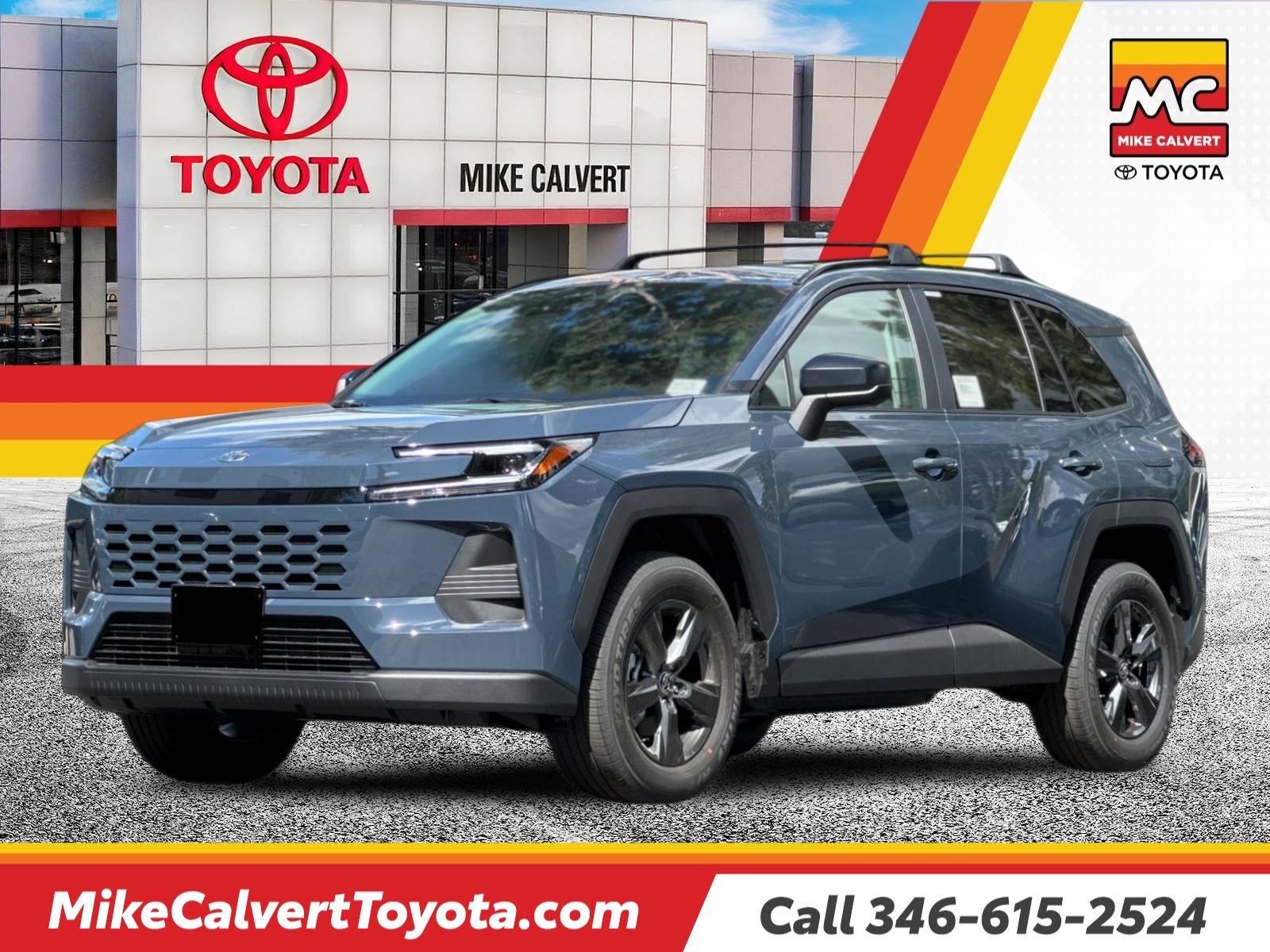 Storm Cloud 2026 Toyota RAV4 SUV / Crossover Front-Wheel Drive Continuously Variable Transmission