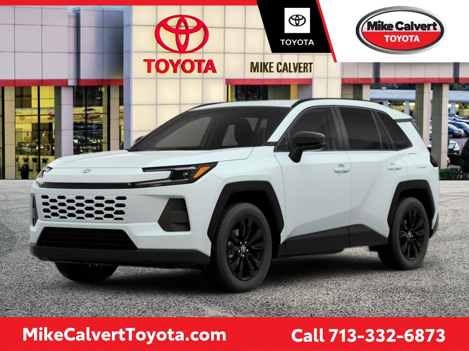 White (Wind Chill Pearl) 2026 Toyota RAV4 SUV / Crossover Front-Wheel Drive Continuously Variable Transmission