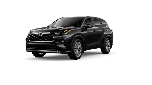 Midnight Black Metallic 2026 Toyota Highlander Hybrid SUV / Crossover All-Wheel Drive Continuously Variable Transmission