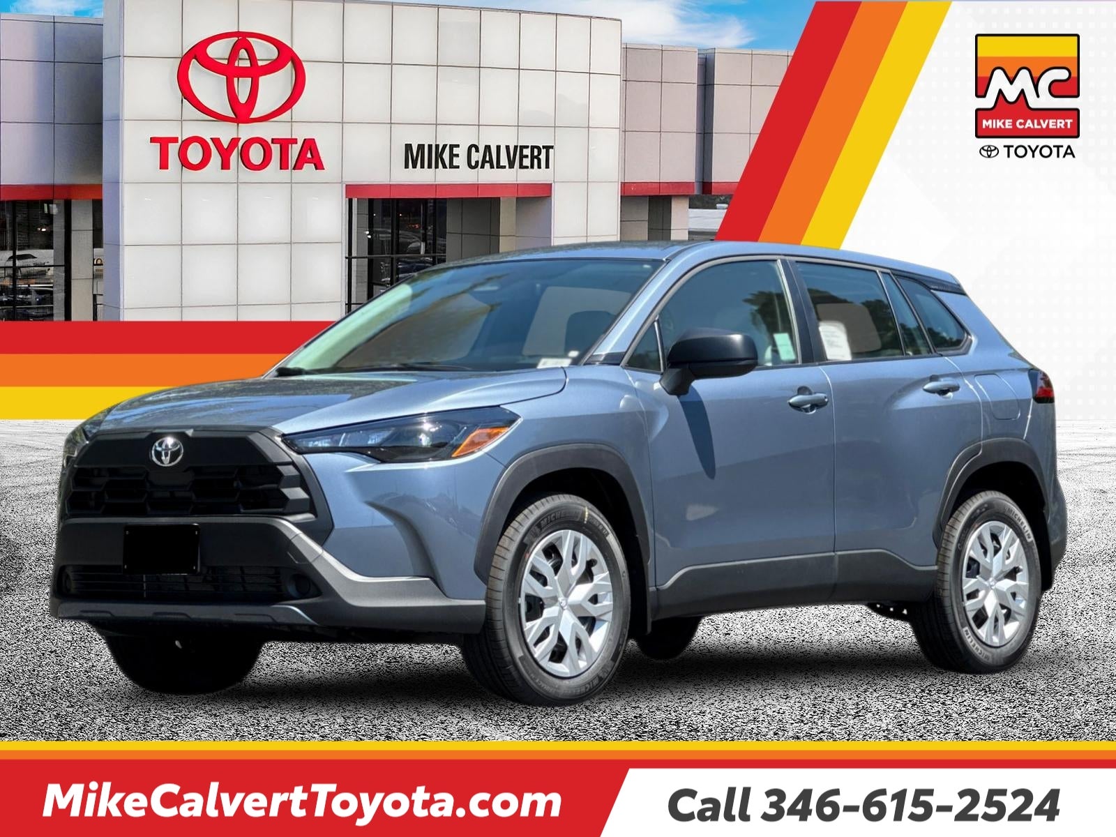 Celestite 2026 Toyota Corolla Cross SUV / Crossover Front-Wheel Drive Continuously Variable Transmission