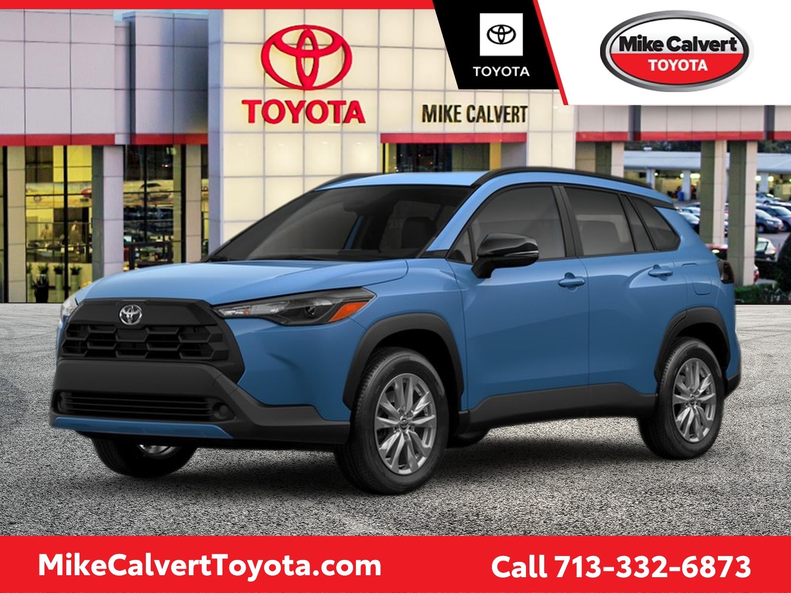 Cavalry Blue 2026 Toyota Corolla Cross SUV / Crossover Front-Wheel Drive Continuously Variable Transmission