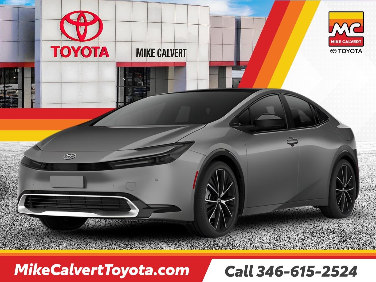 Guardian Gray 2027 Toyota Prius Hatchback Front-Wheel Drive Continuously Variable Transmission