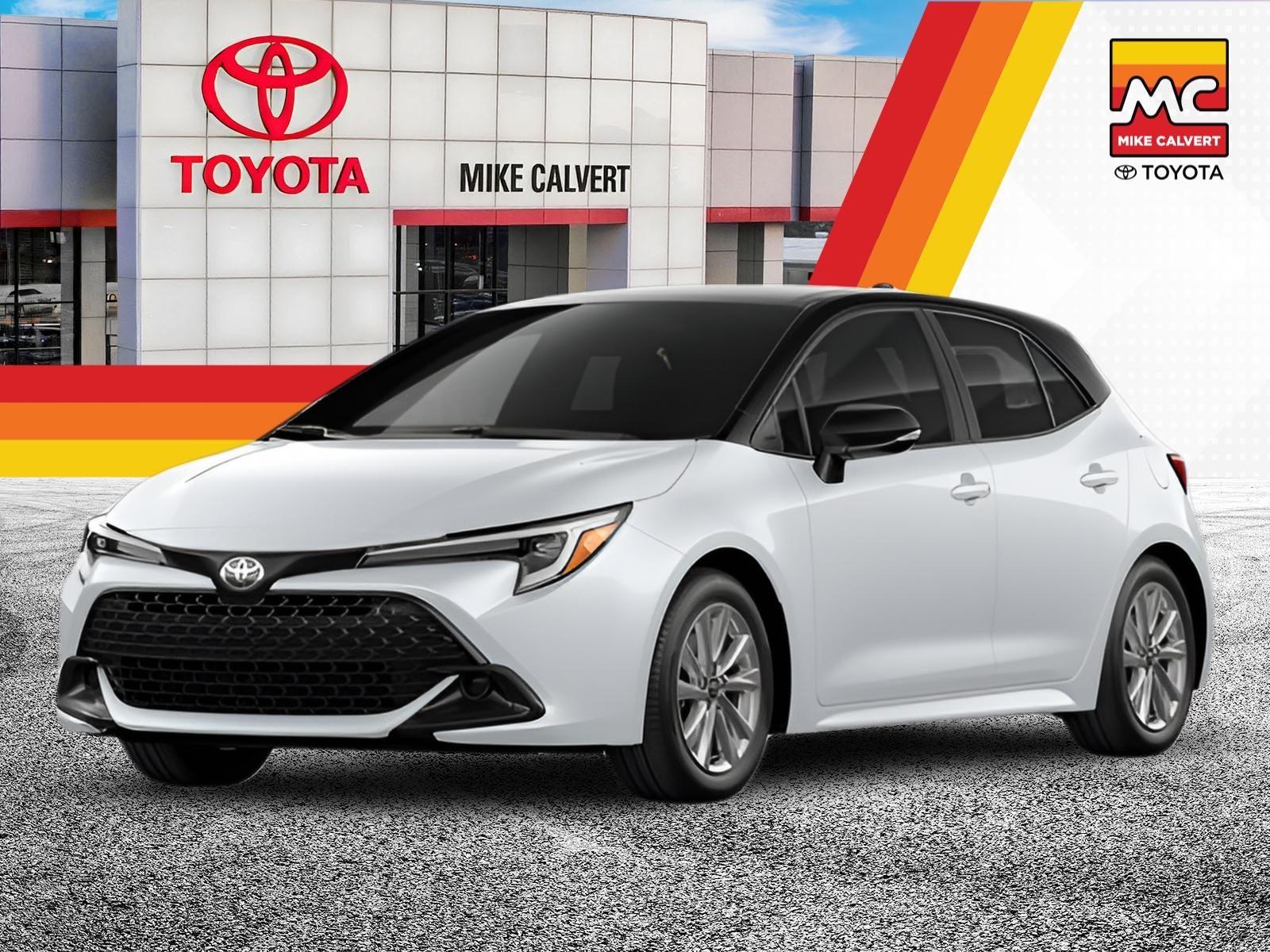Wind Chill Pearl With Black Roof 2027 Toyota Corolla Hatchback Hatchback Front-Wheel Drive Continuously Variable Transmission