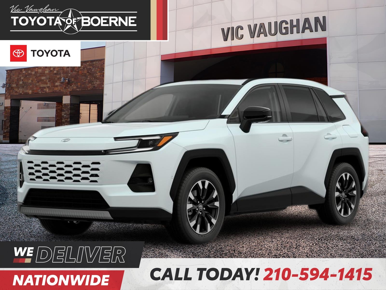 White (Wind Chill Pearl) 2026 Toyota RAV4 SUV / Crossover All-Wheel Drive Continuously Variable Transmission
