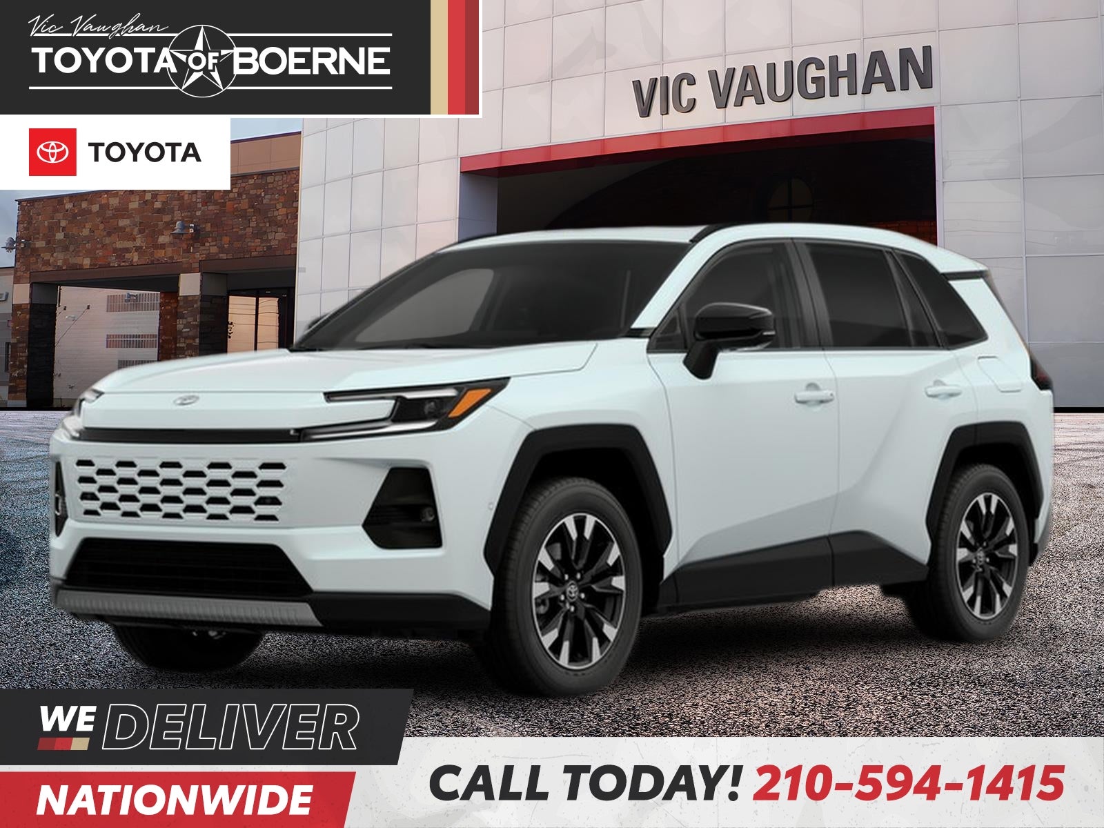 White (Wind Chill Pearl) 2026 Toyota RAV4 SUV / Crossover All-Wheel Drive Continuously Variable Transmission