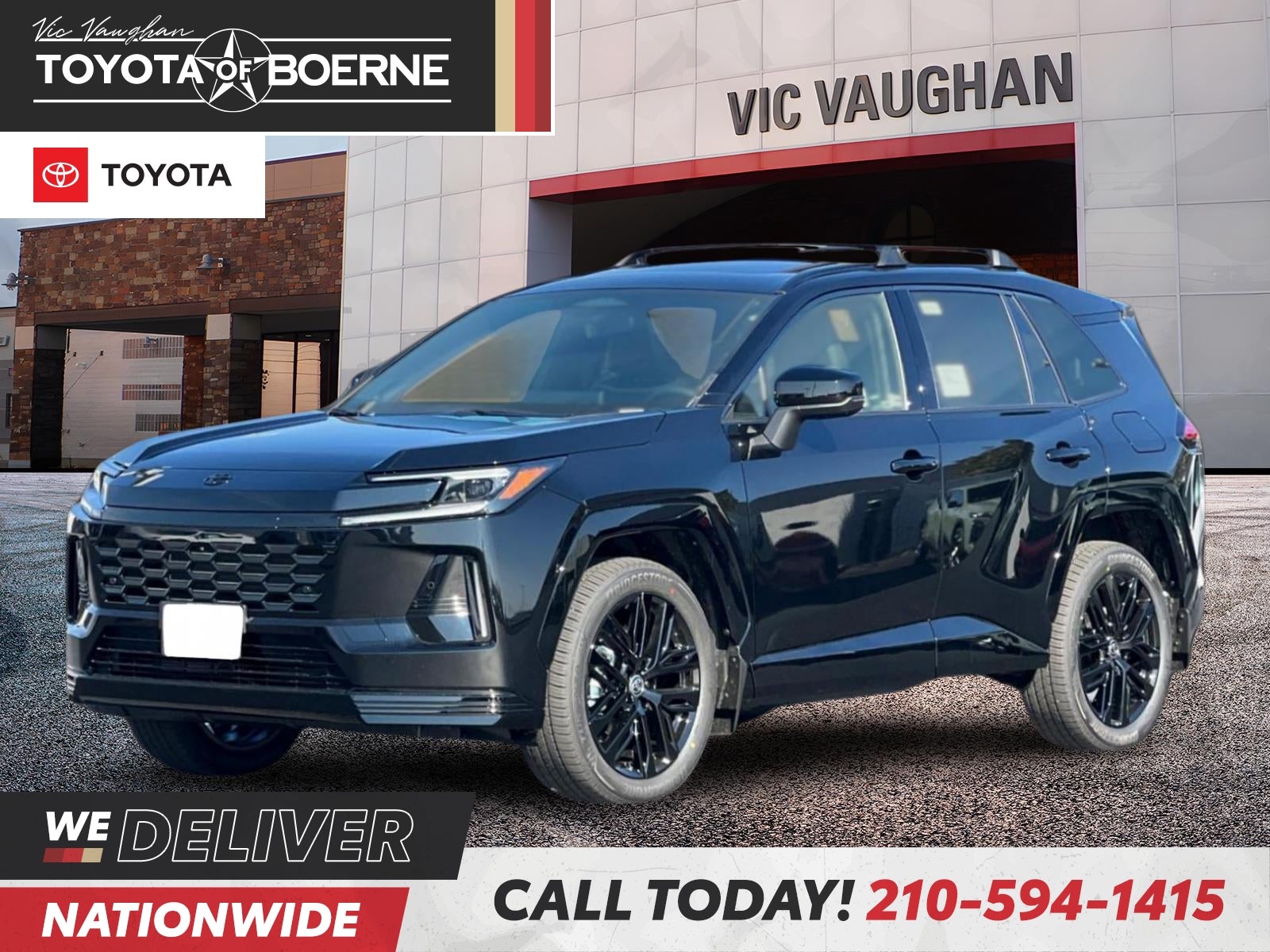 Midnight Black Metallic 2026 Toyota RAV4 SUV / Crossover All-Wheel Drive Continuously Variable Transmission
