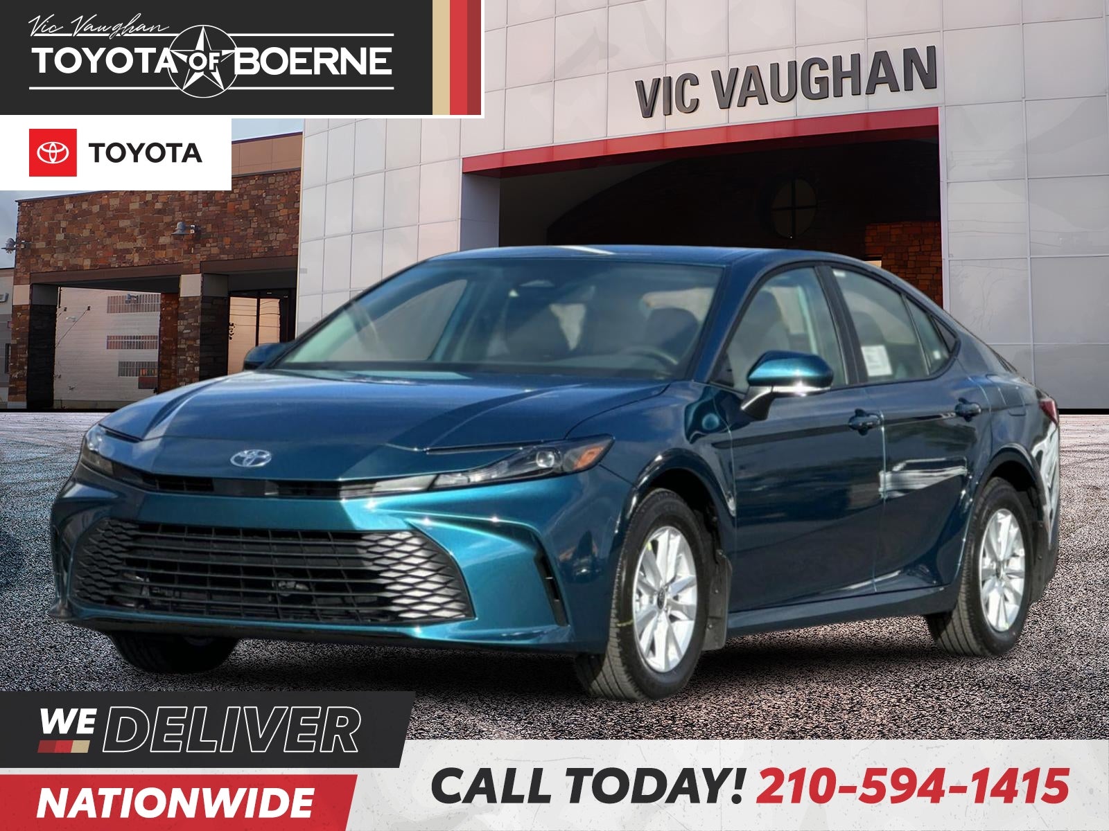 Ocean Gem 2026 Toyota Camry Sedan Front-Wheel Drive Continuously Variable Transmission