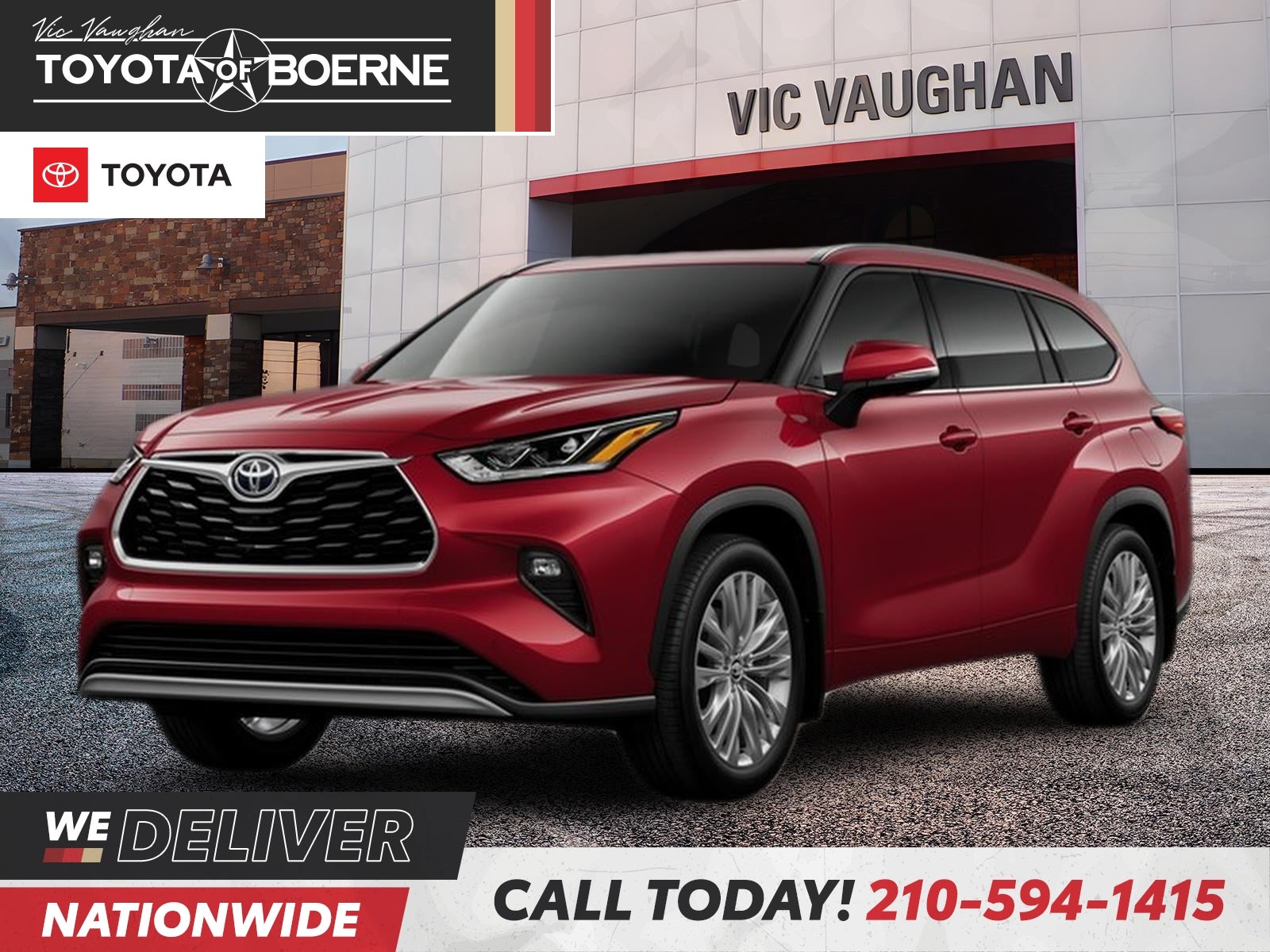 Red (Ruby Flare Pearl) 2026 Toyota Highlander SUV / Crossover All-Wheel Drive 8-Speed Dual Clutch
