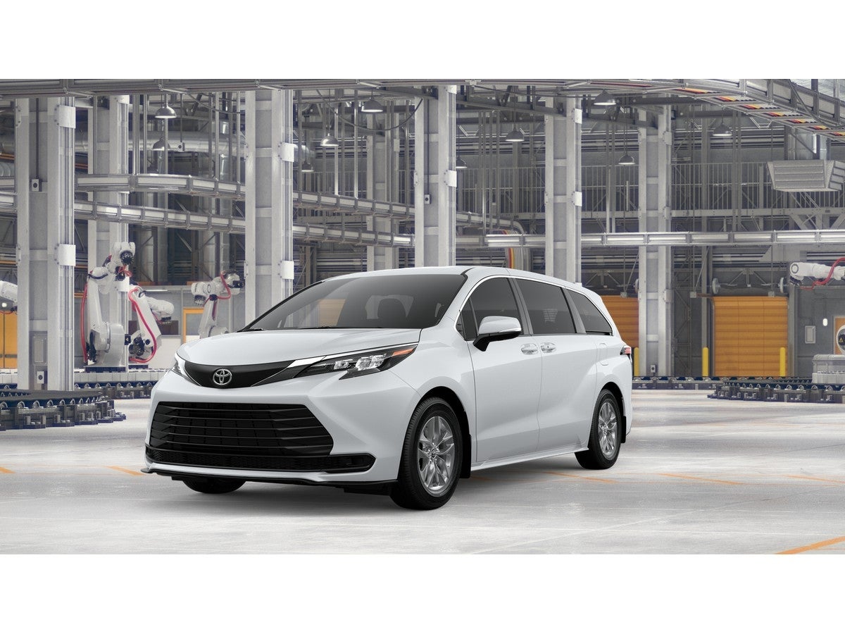 Ice Cap 2026 Toyota Sienna Minivan Front-Wheel Drive Continuously Variable Transmission