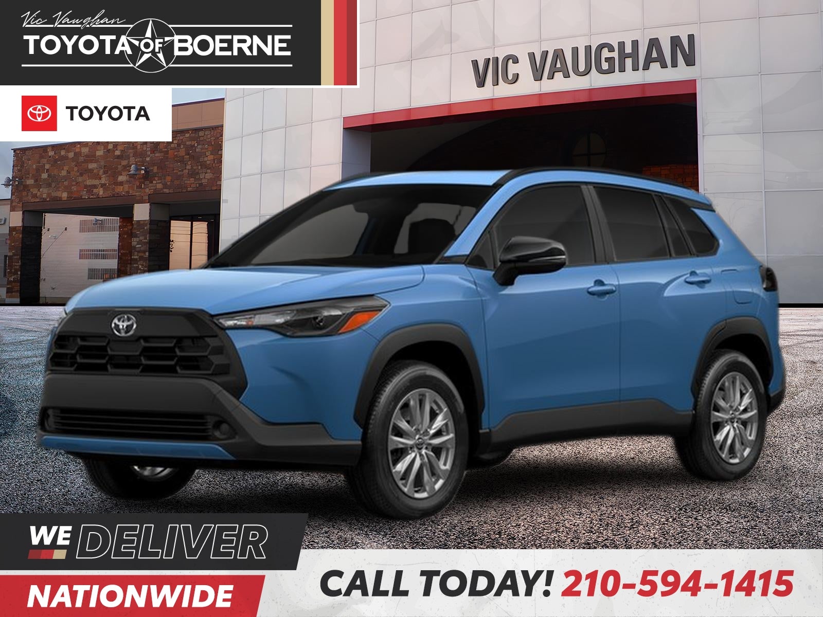 Cavalry Blue 2026 Toyota Corolla Cross SUV / Crossover Front-Wheel Drive Continuously Variable Transmission