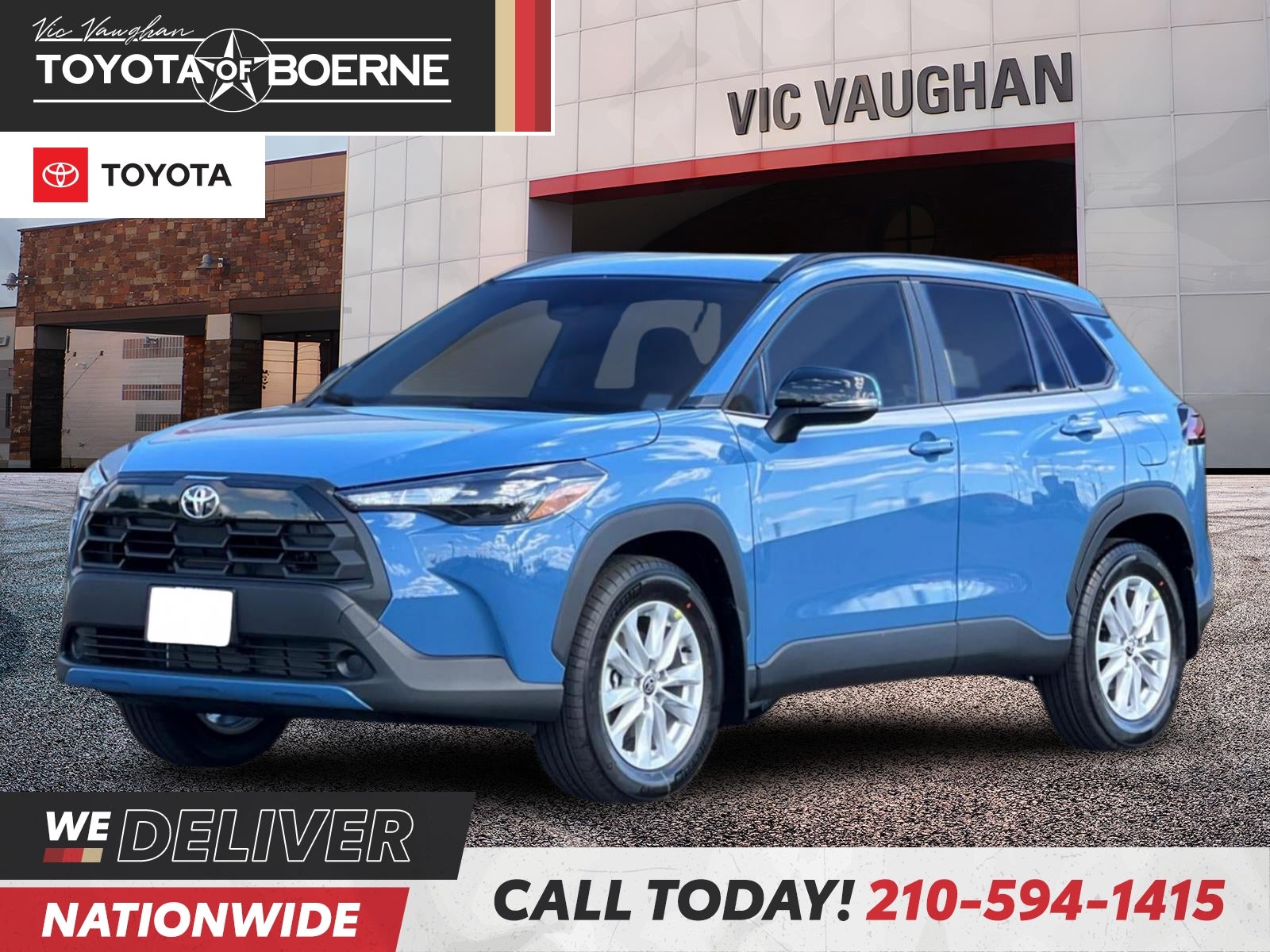 Cavalry Blue 2026 Toyota Corolla Cross SUV / Crossover Front-Wheel Drive Continuously Variable Transmission