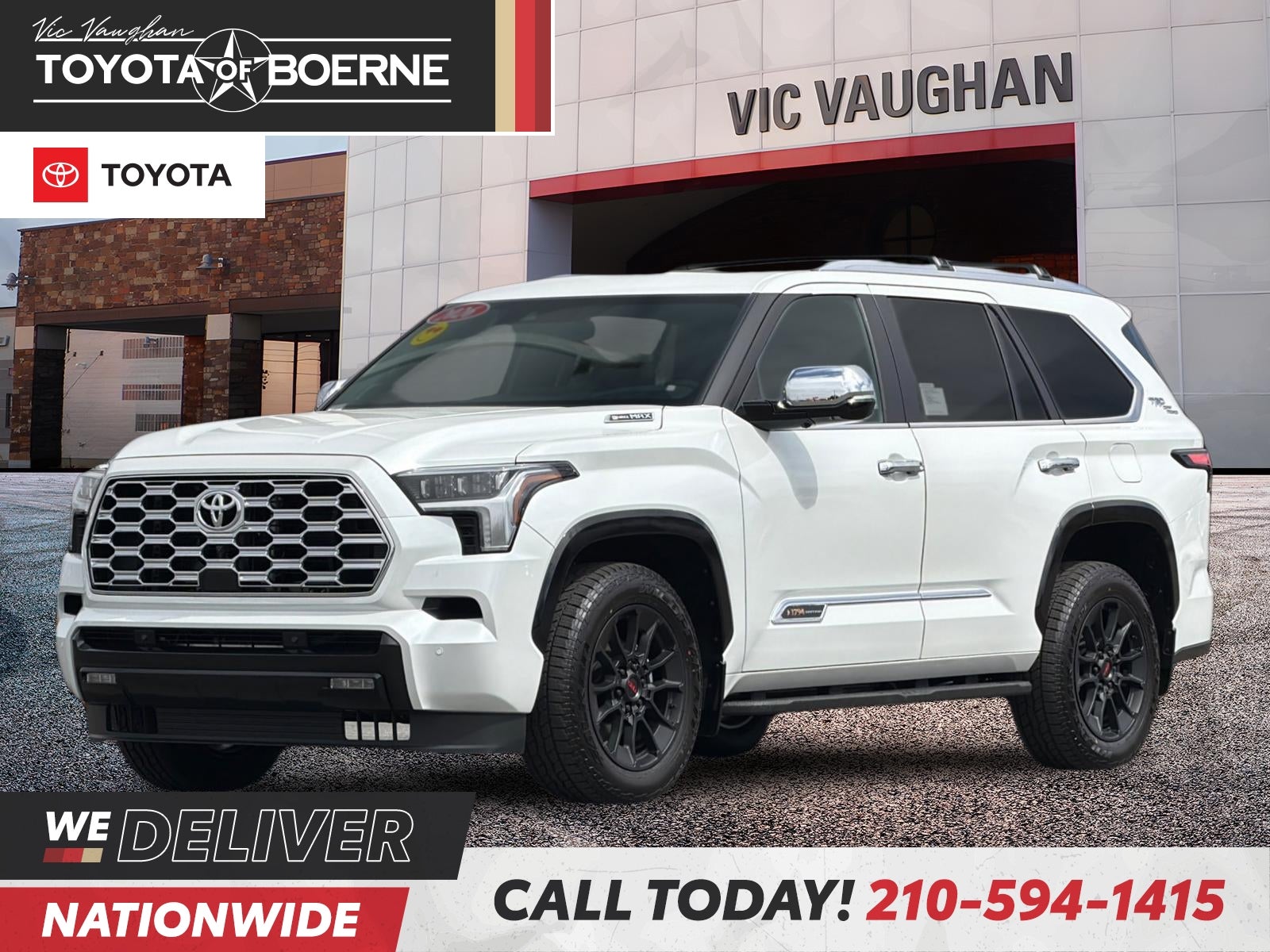 White (Wind Chill Pearl) 2026 Toyota Sequoia SUV / Crossover Four-Wheel Drive Automatic
