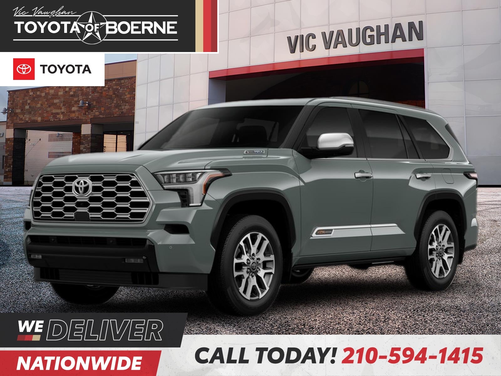 Lunar Rock 2026 Toyota Sequoia SUV / Crossover Four-Wheel Drive Automatic