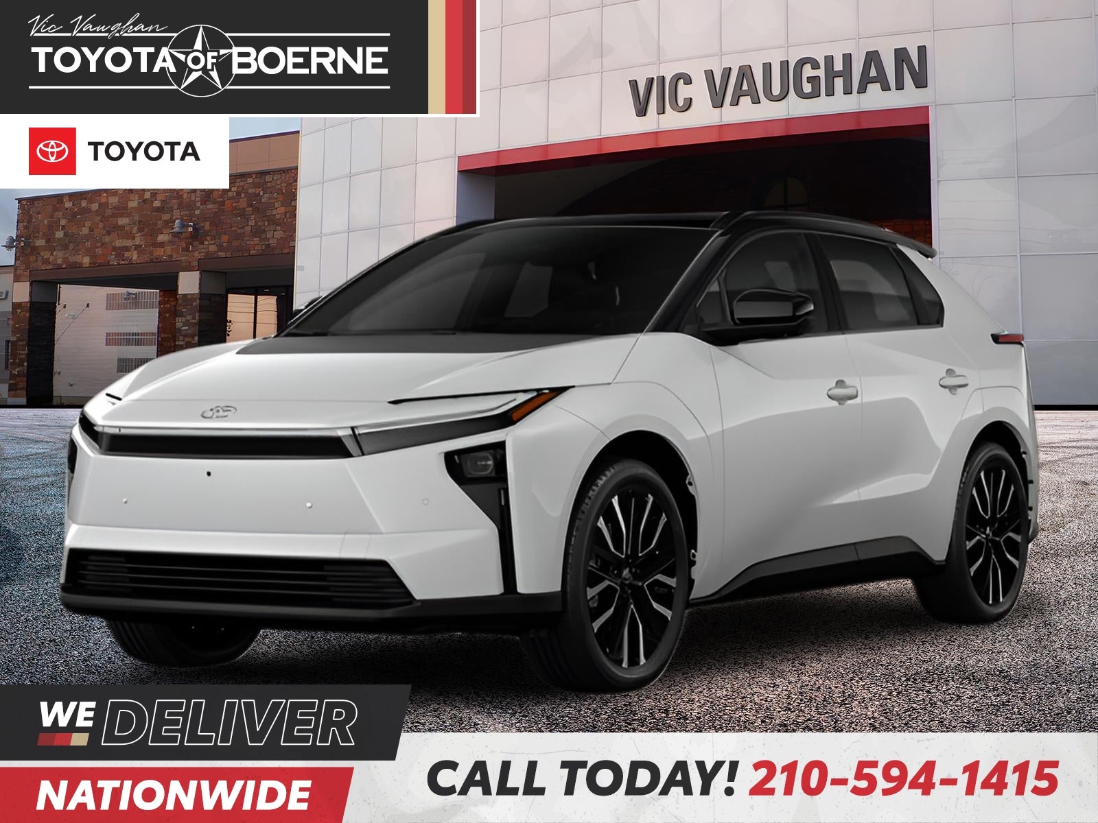 Wind Chill Pearl With Midnight Black Metallic Roof 2027 Toyota bZ SUV / Crossover Front-Wheel Drive 1-Speed Automatic