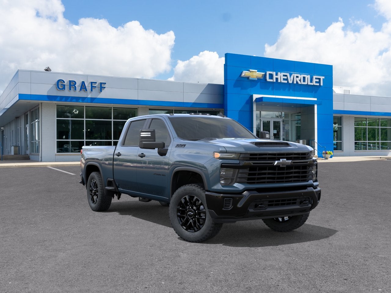 Lakeshore Blue Metallic 2026 Chevrolet Silverado 2500HD Pickup Truck Four-Wheel Drive Automatic