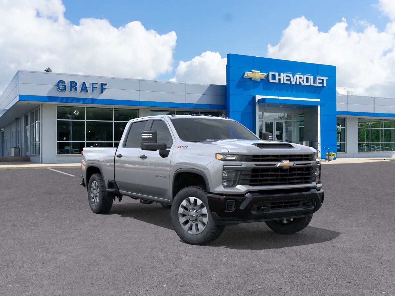 Sterling Gray Metallic 2026 Chevrolet Silverado 2500HD Pickup Truck Four-Wheel Drive Automatic