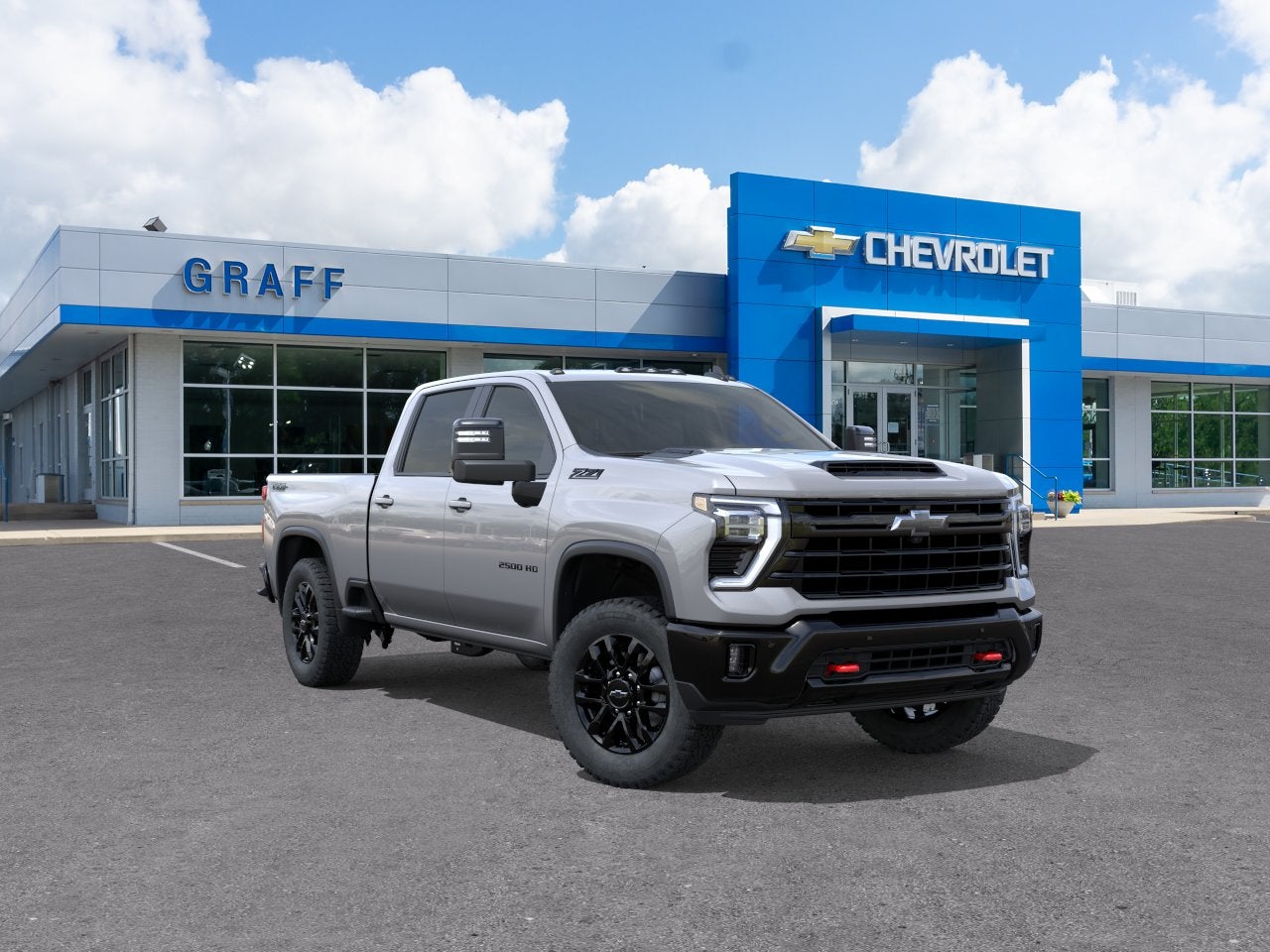 Sterling Gray Metallic 2026 Chevrolet Silverado 2500HD Pickup Truck Four-Wheel Drive Automatic