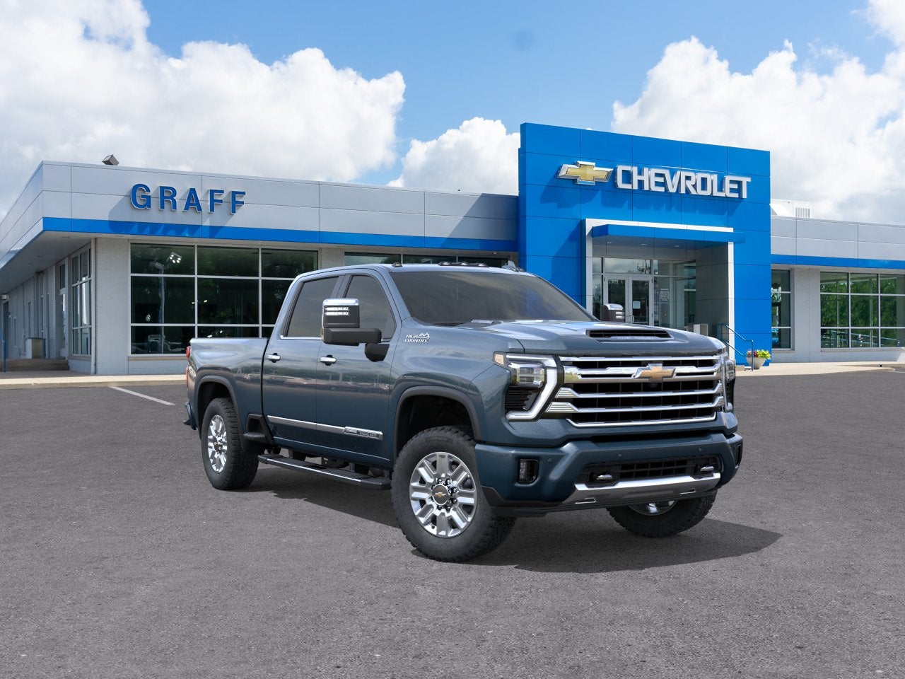 Lakeshore Blue Metallic 2026 Chevrolet Silverado 2500HD Pickup Truck Four-Wheel Drive Automatic