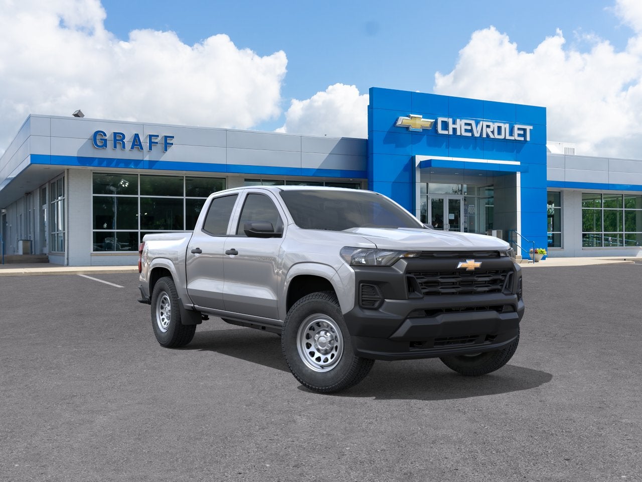 Sterling Gray Metallic 2026 Chevrolet Colorado Pickup Truck Four-Wheel Drive Automatic