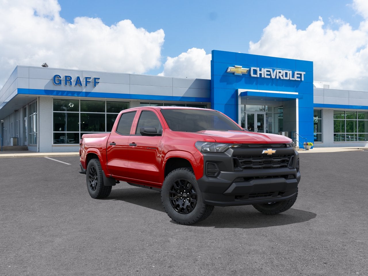 Radiant Red Tintcoat 2026 Chevrolet Colorado Pickup Truck Four-Wheel Drive Automatic