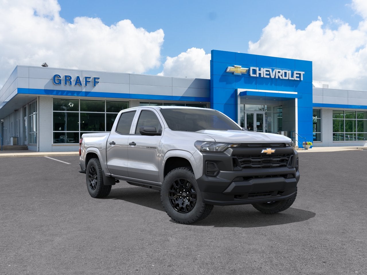 Sterling Gray Metallic 2026 Chevrolet Colorado Pickup Truck Four-Wheel Drive Automatic