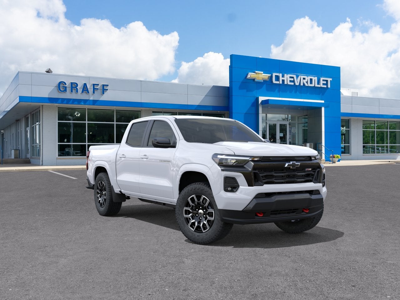 Summit White 2026 Chevrolet Colorado Pickup Truck Four-Wheel Drive Automatic