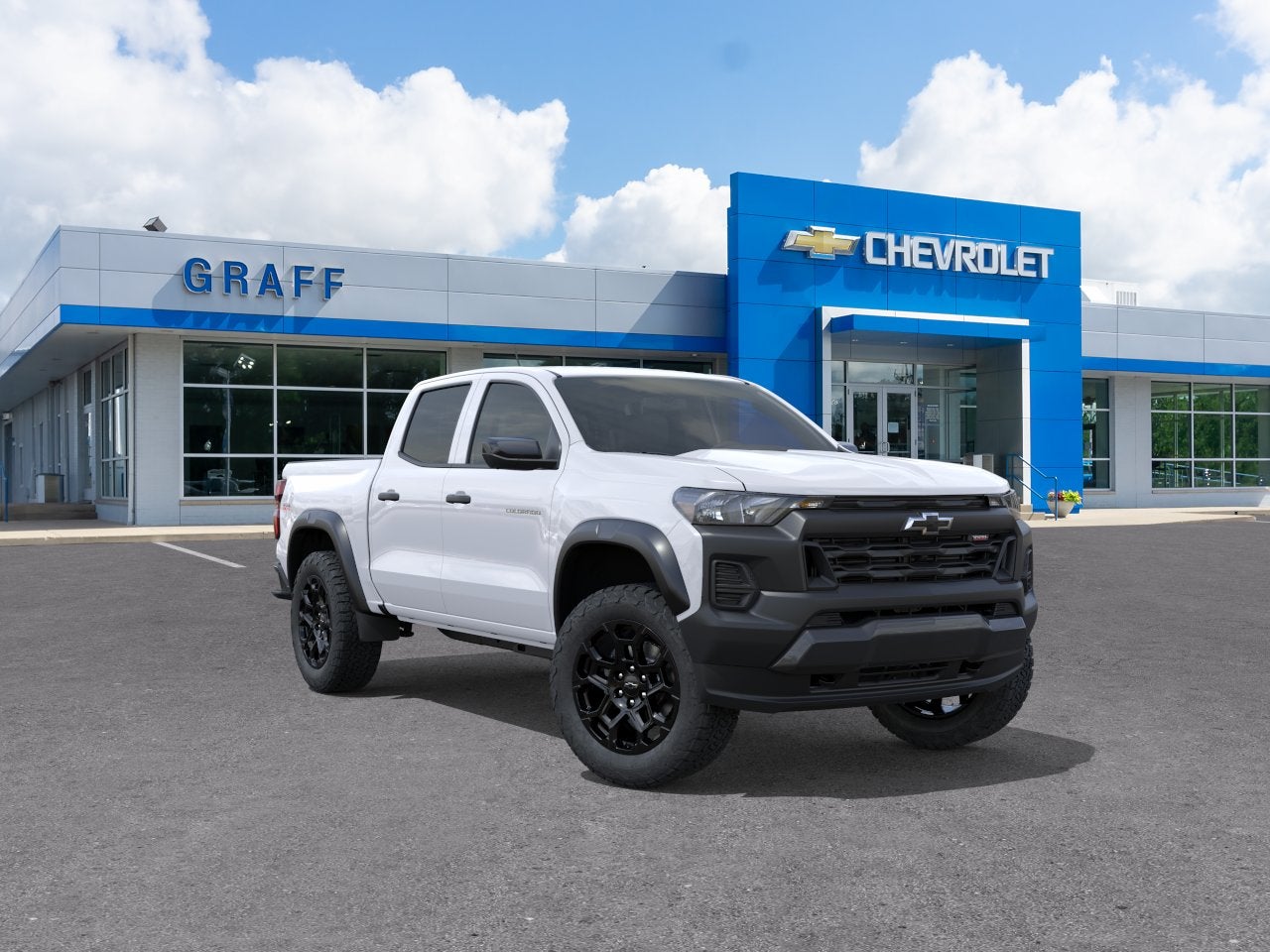 Summit White 2026 Chevrolet Colorado Pickup Truck Four-Wheel Drive Automatic