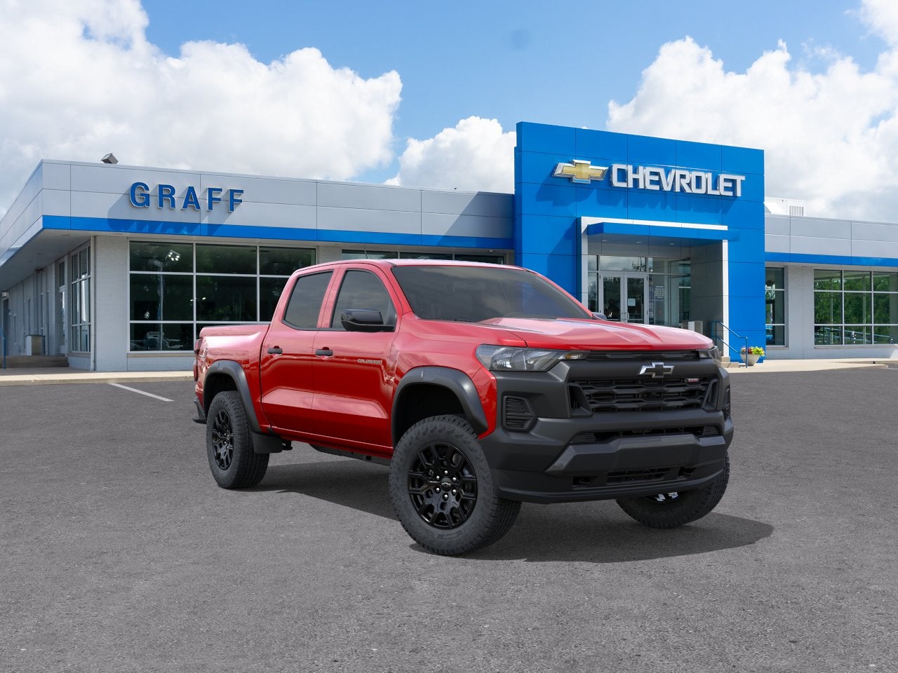 Radiant Red Tintcoat 2026 Chevrolet Colorado Pickup Truck Four-Wheel Drive Automatic