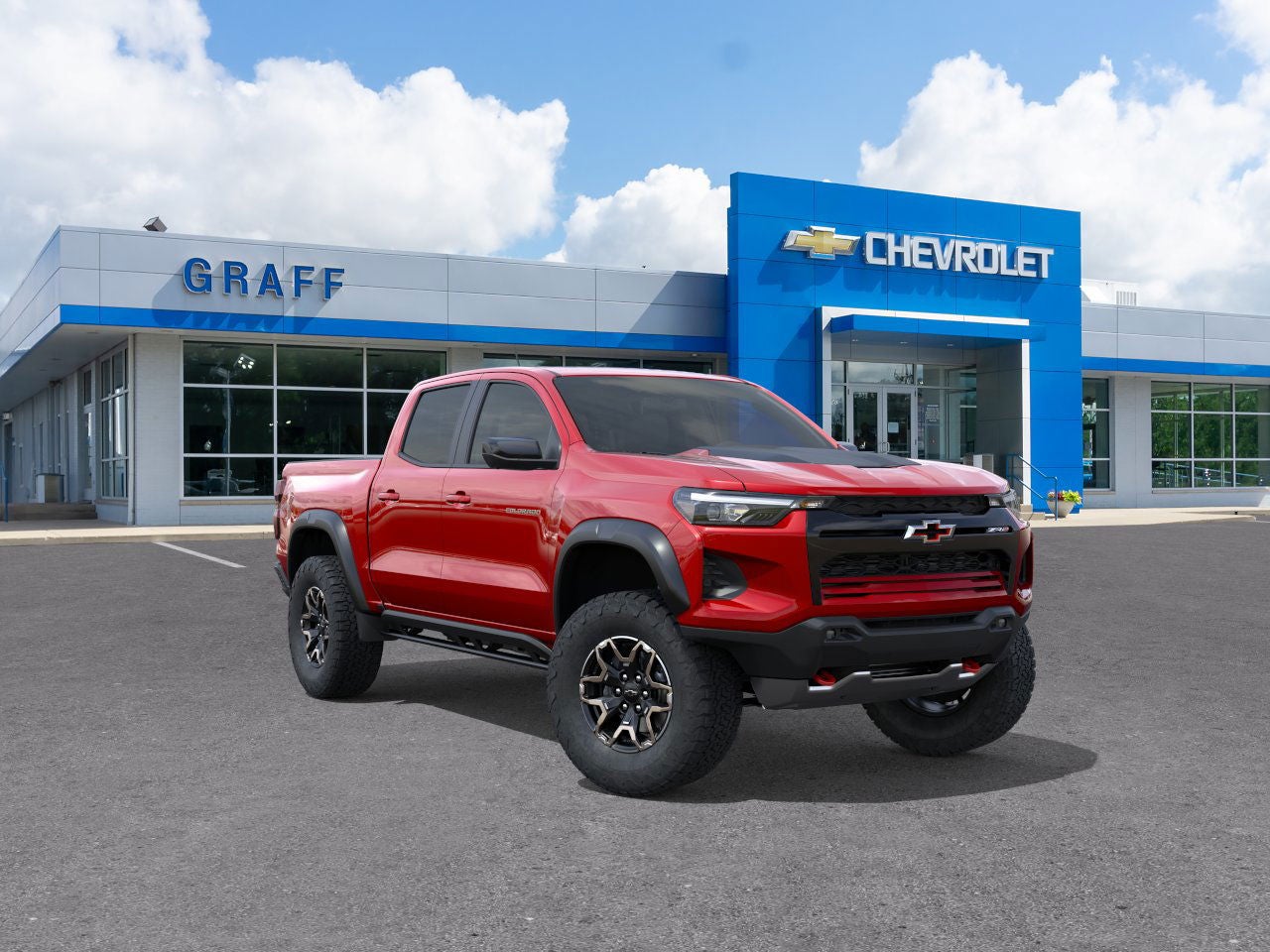 Radiant Red Tintcoat 2026 Chevrolet Colorado Pickup Truck Four-Wheel Drive Automatic